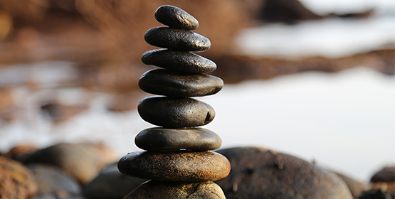 image de pierres dans un esprit zen