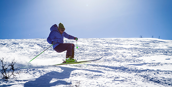 Image d'un skieur