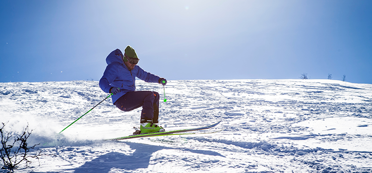 Image d'un skieur